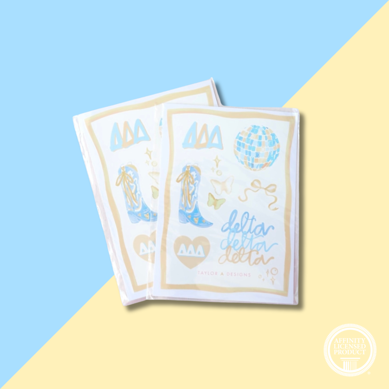 DDD Sticker Sheet