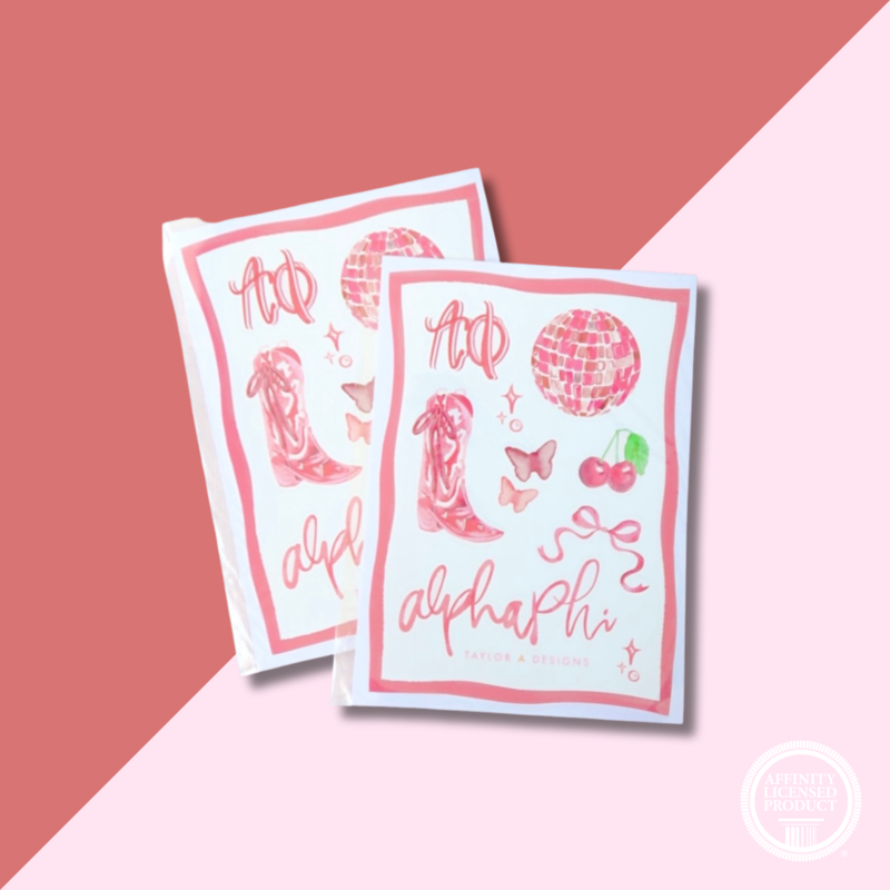 APhi Sticker Sheet