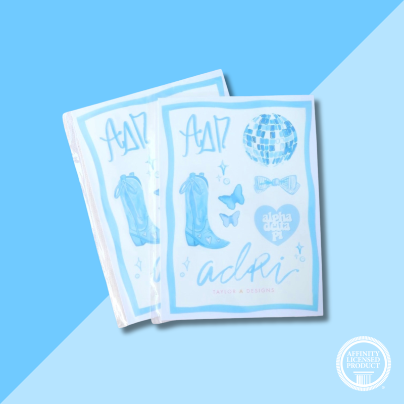 ADPi Sticker Sheet