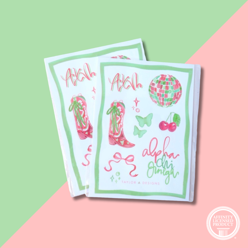 AXO Sticker Sheet