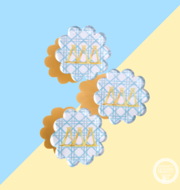 DDD Scallop Acrylic Coaster