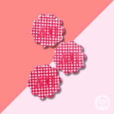 AOPI Scallop Acrylic Coaster