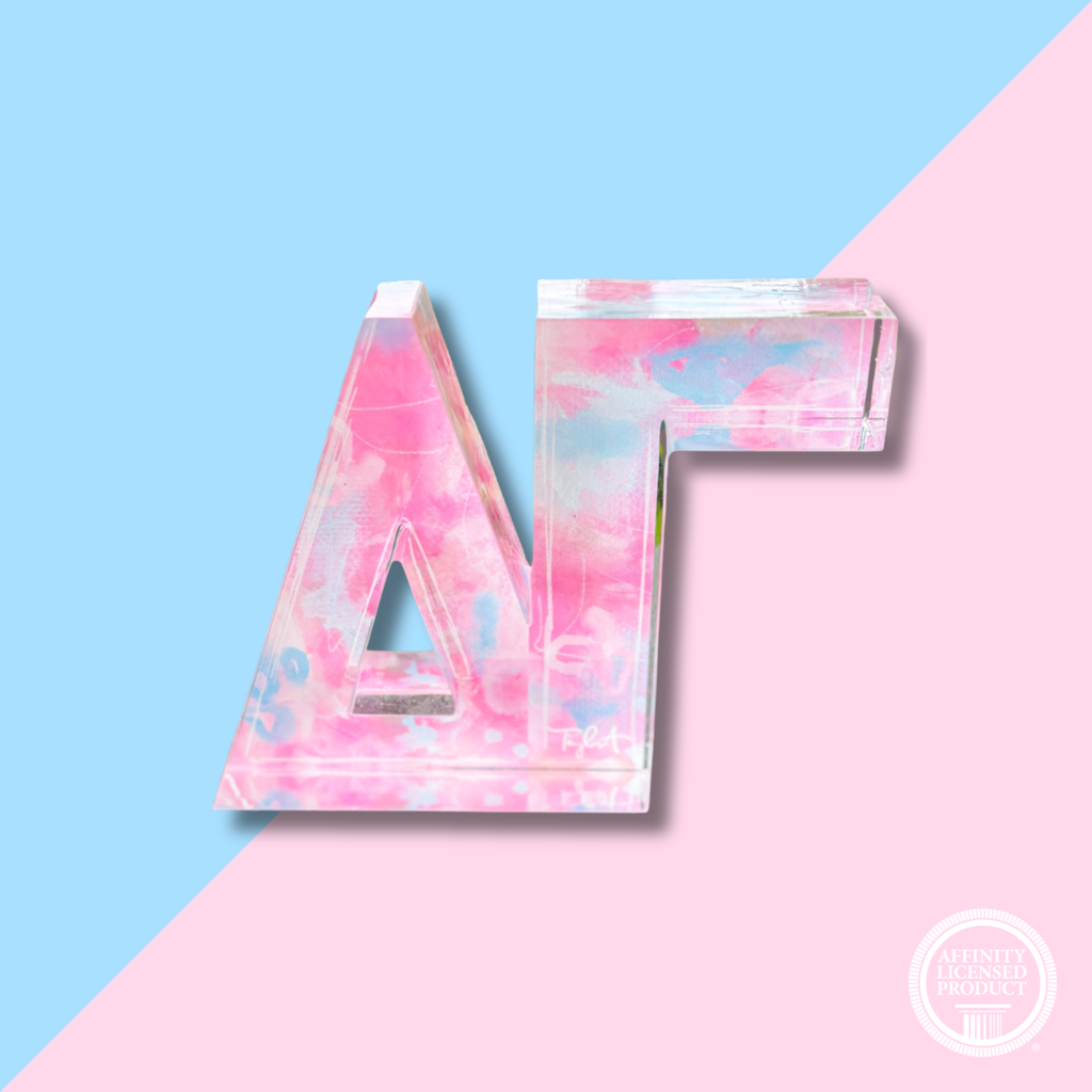 DG Acrylic Letter Block