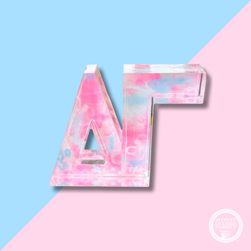 DG Acrylic Letter Block