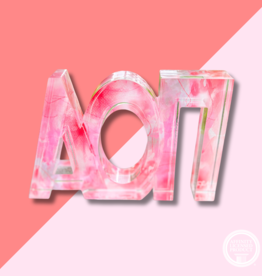 AOPI Acrylic Letter Block