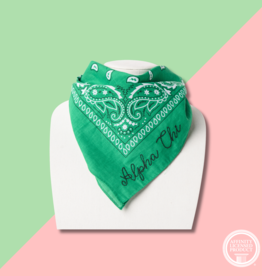 Over The Moon AXO Embroidered Bandana