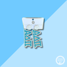 ADPi Sorority Beaded Earrings