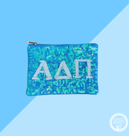 Sorority Sequin Pouch - ADPI