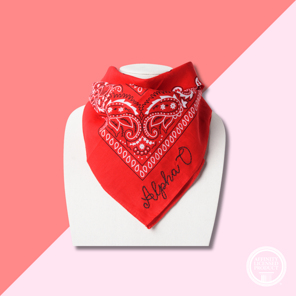 Over The Moon AOPI Embroidered Bandana