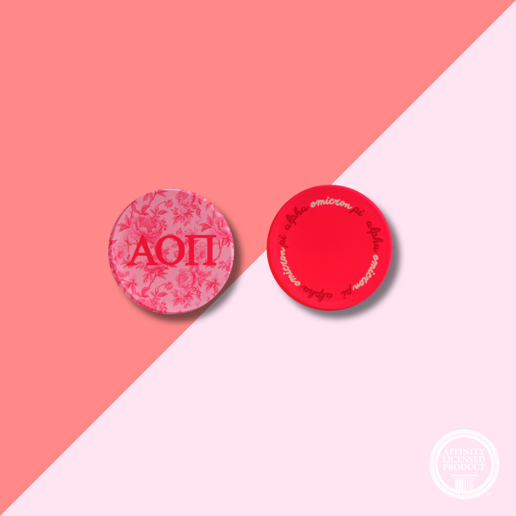 Over The Moon AOPI Floral Coaster