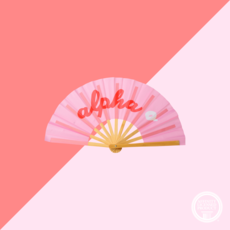 Over The Moon AOPI Party Fan