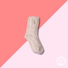 Over The Moon AOPI Plush Socks