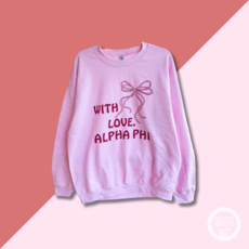 APHI Bow Sweatshirt