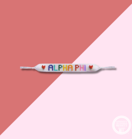 Over The Moon APHI Rainbow Letters Beaded Bracelet