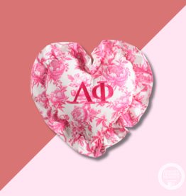 Over The Moon APHI Floral Heart Pillow