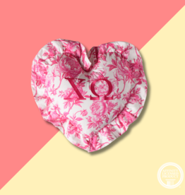 Over The Moon CHIO Floral Heart Pillow
