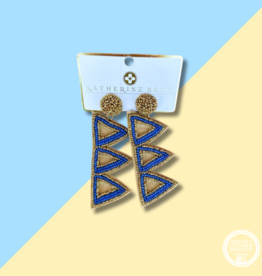 DDD Sorority Beaded Earrings