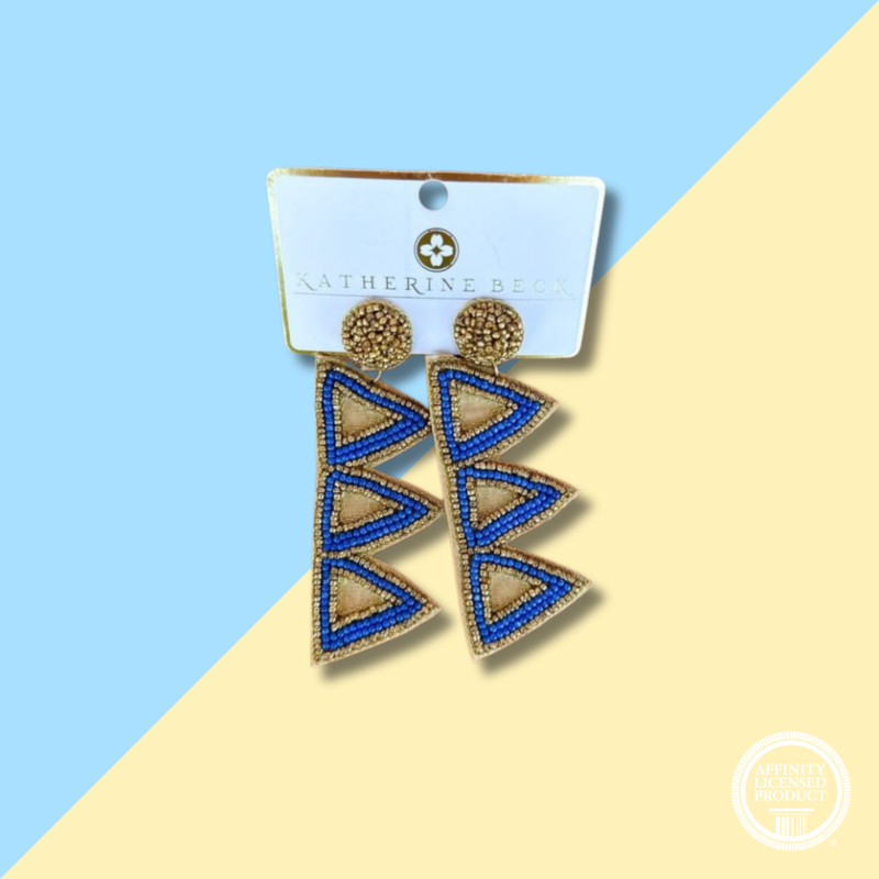 DDD Sorority Beaded Earrings