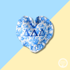 Over The Moon DDD Floral Heart Pillow