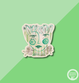 Over The Moon Kappa Delta Sister Decal