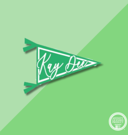 Over The Moon KD Pennant Decal