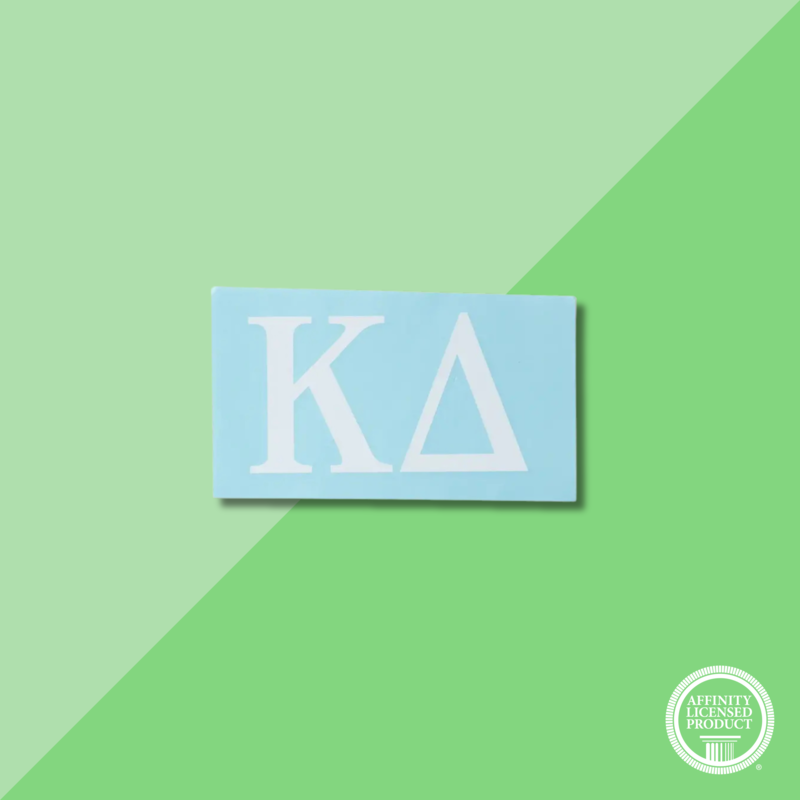 SORORITY WHITE CAR DECAL KD