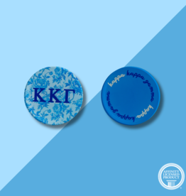 Over The Moon KKG Floral Coaster