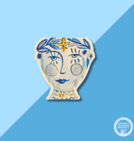 Over The Moon Kappa Kappa Gamma Sister Decal