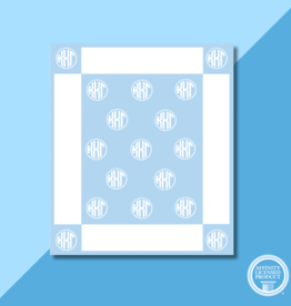 KKG Woven Monogram Blanket