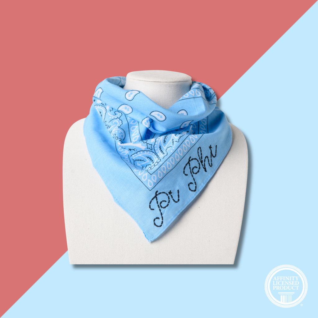Over The Moon PBP Embroidered Bandana