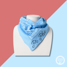 Over The Moon PBP Embroidered Bandana