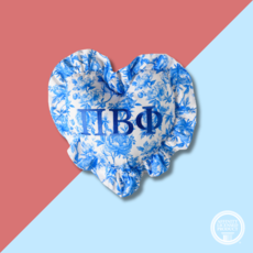 Over The Moon PBP Floral Heart Pillow