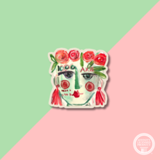 Over The Moon Alpha Chi Omega Sister Decal