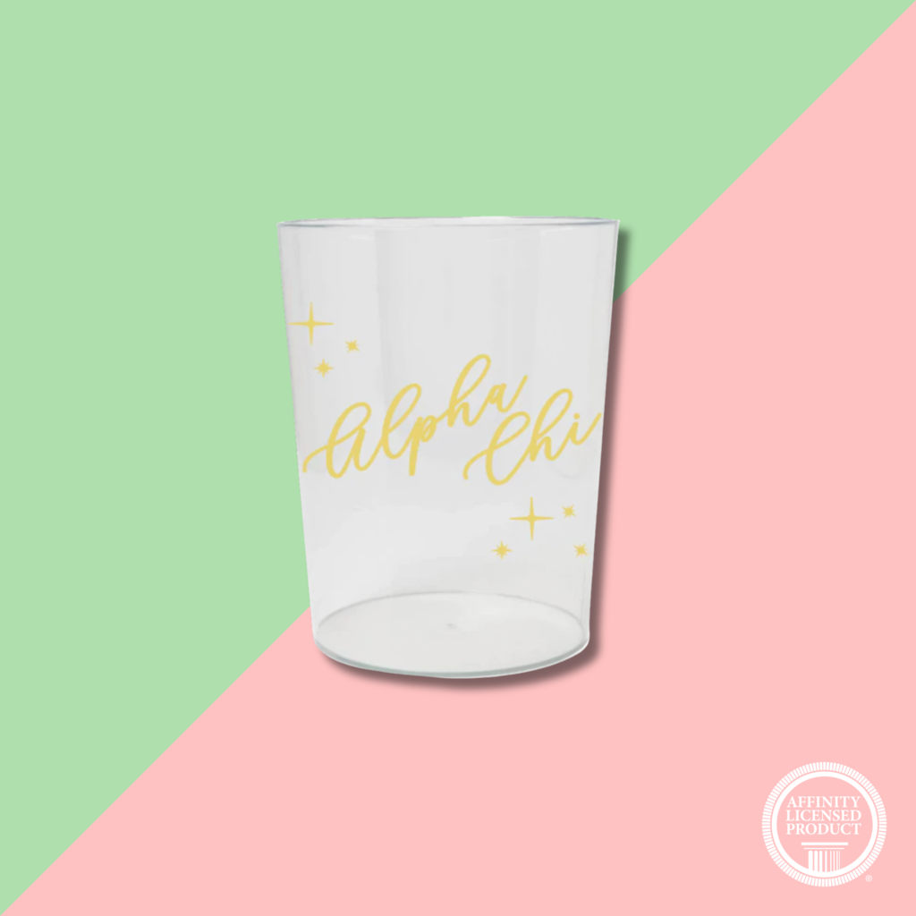 Over The Moon Sorority Wastebasket Alpha Chi Omega