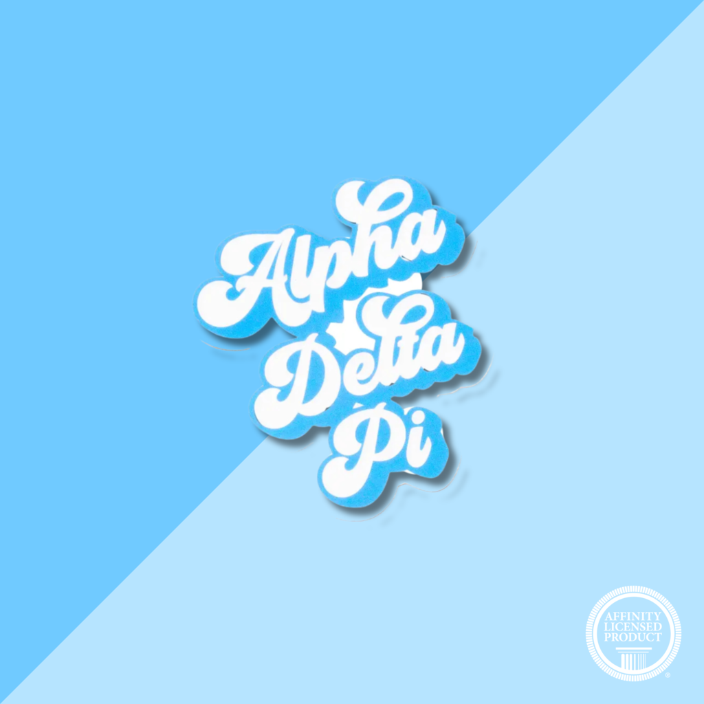 Over The Moon Sorority Retro Decal ALPHA DELTA PI