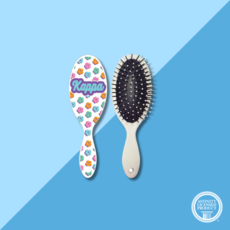 Over The Moon Floral Hairbrush Kappa Kappa Gamma