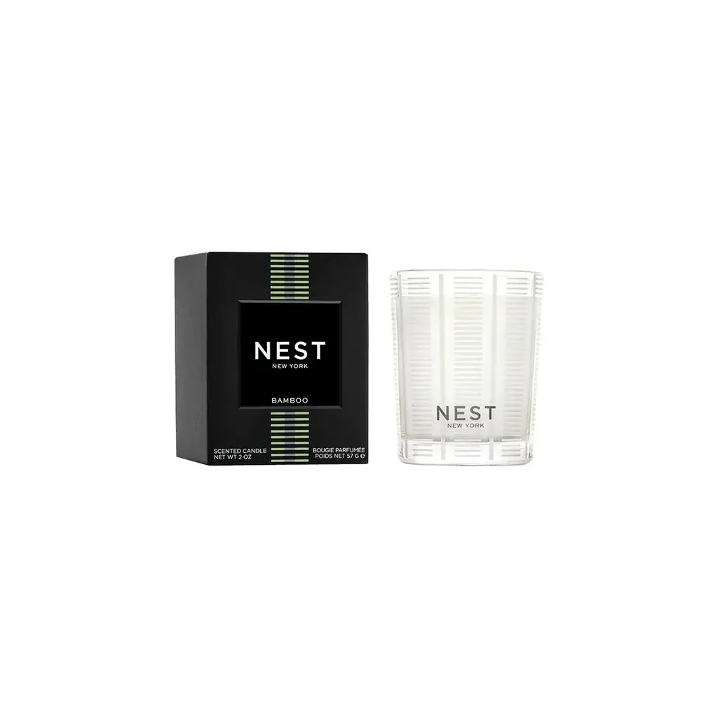 NEST New York Bamboo Votive Candle 2oz
