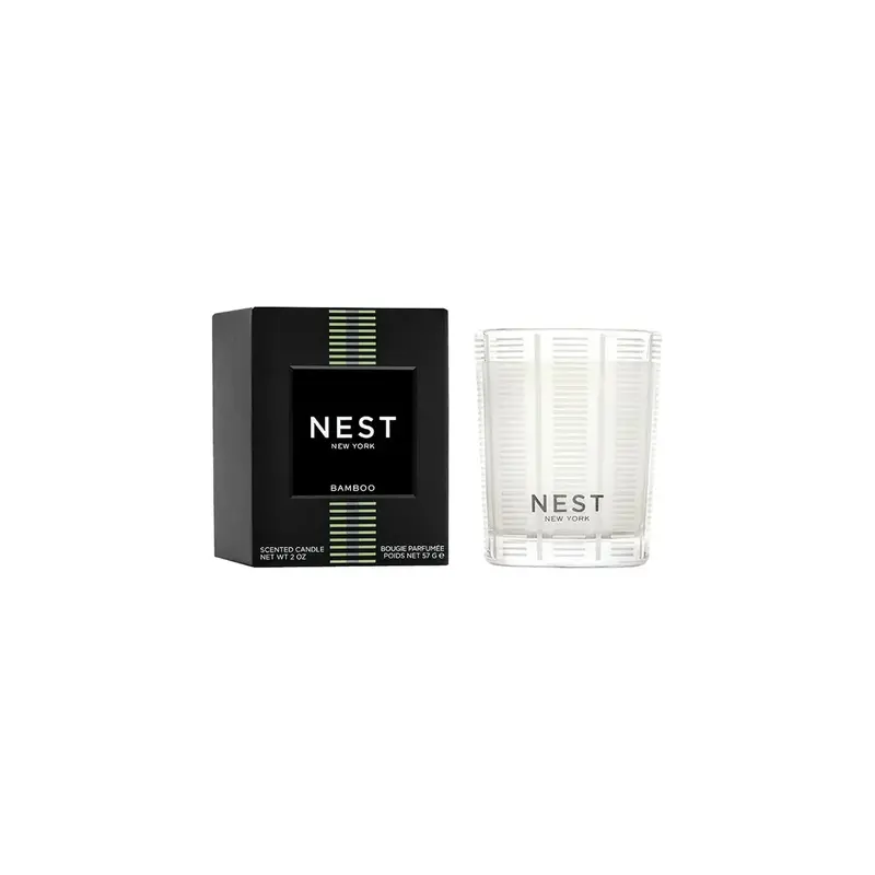 NEST New York Bamboo Votive Candle 2oz