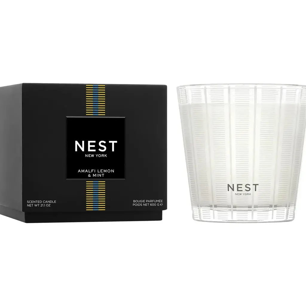 NEST New York Amalfi Lemon & Mint 3-Wick Candle 21.1oz