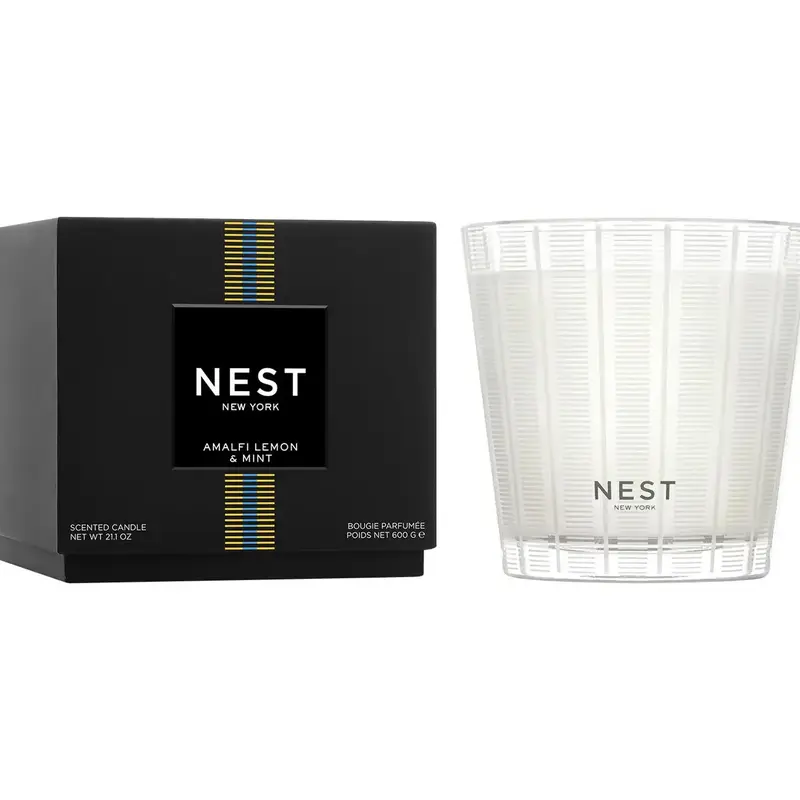 NEST New York Amalfi Lemon & Mint 3-Wick Candle 21.1oz