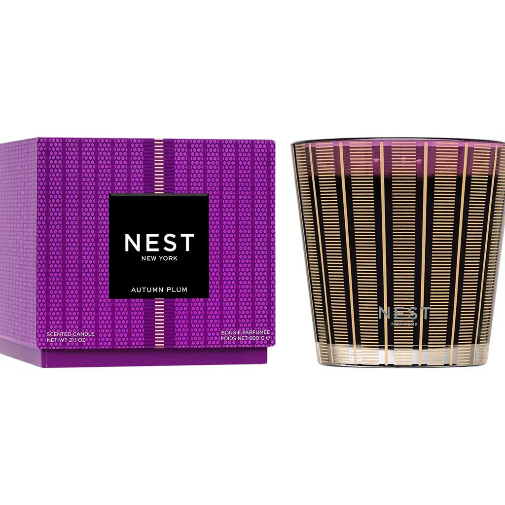 NEST New York Autumn Plum 3-Wick Candle 21.1oz