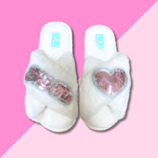 Over The Moon PHI MU Slippers