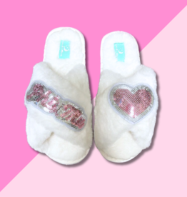 Over The Moon PHI MU Slippers