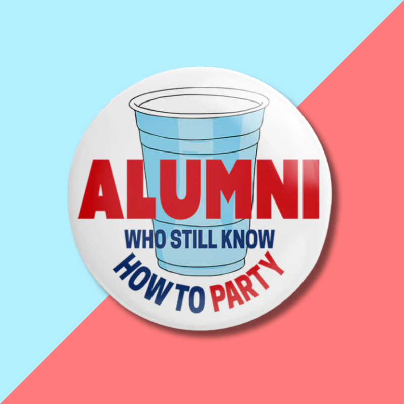 Alumni Gameday Button