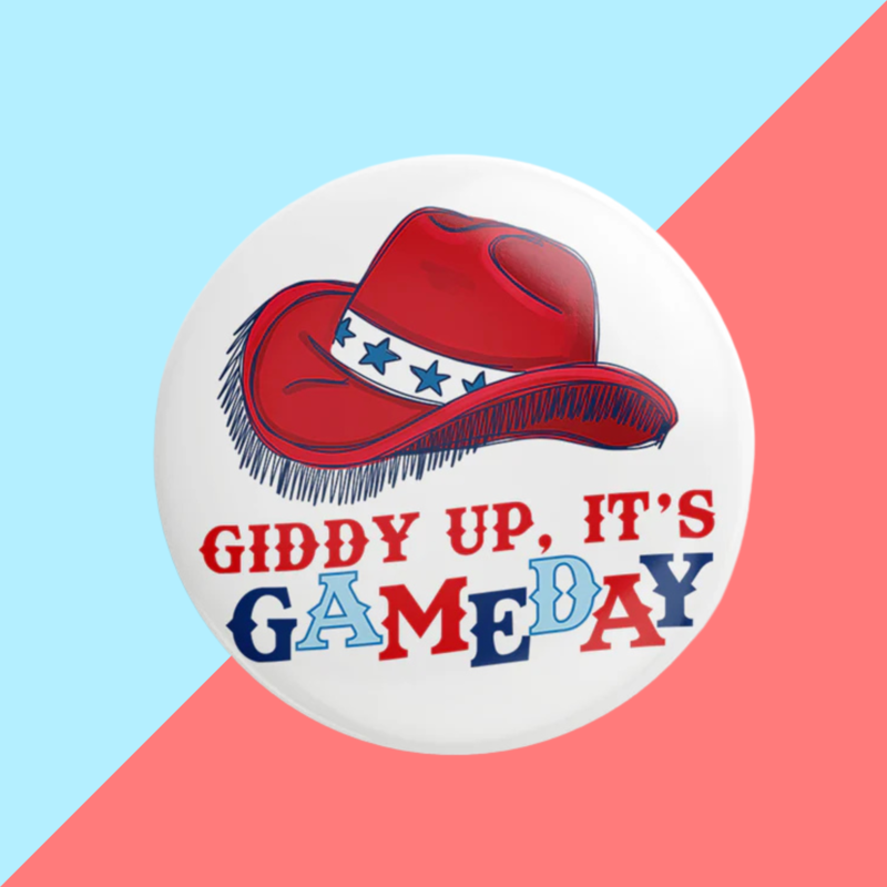 Giddy Up Gameday Button