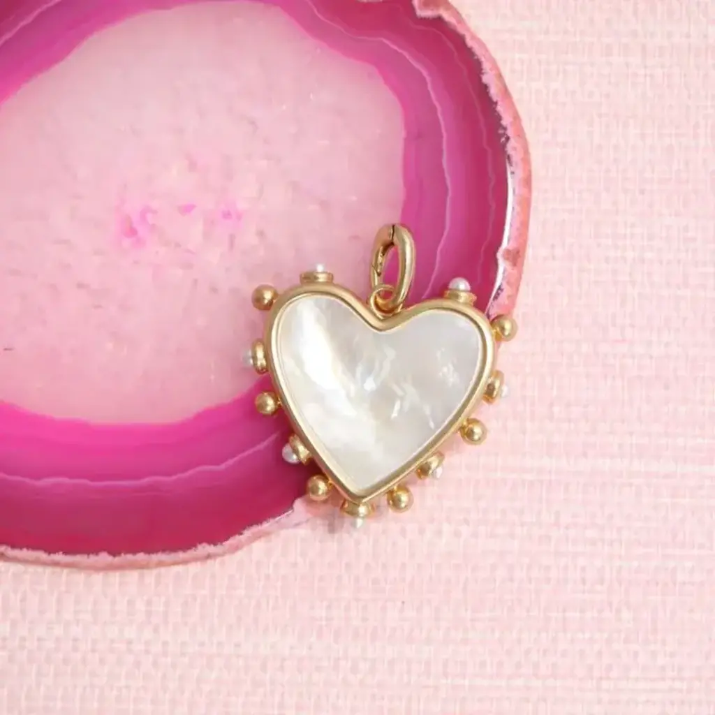 Gresham Jewelry Grande Amore Pendant Mother of Pearl