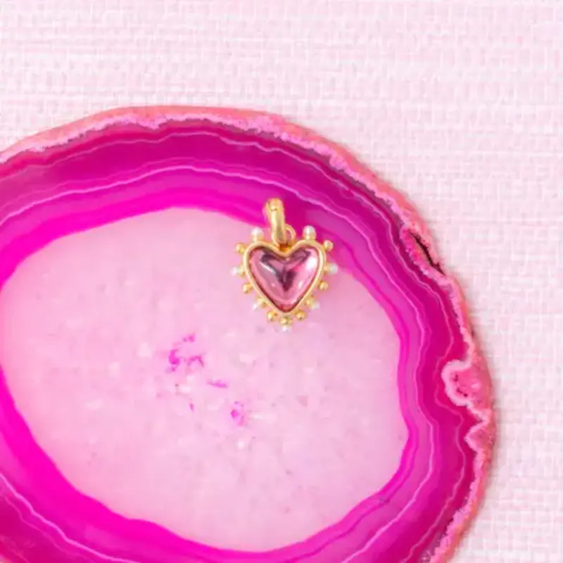 Gresham Jewelry Amore Charm - Pink
