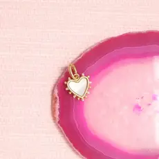 Gresham Jewelry Amore Charm - Mother of Pearl