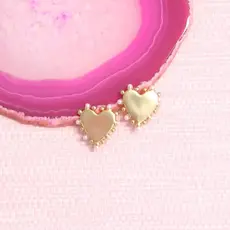 Gresham Jewelry Amore Studs - Gold