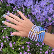 Gresham Jewelry Silicone Bracelet Charm - Gold